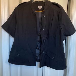 Worthington Black Utility Jacket